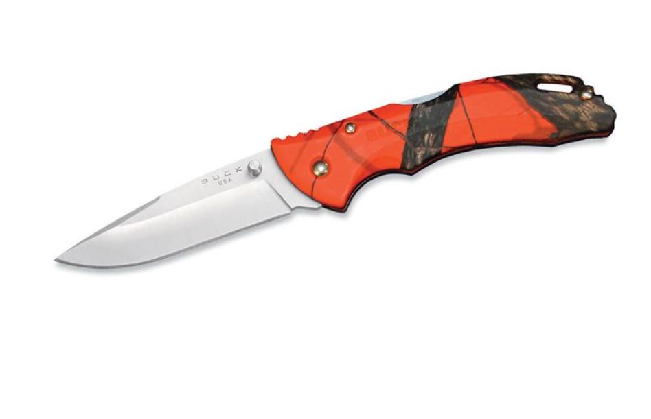 Buck 285 Bantam BLW Blaze Camo Folding Blade - Sportinglife Turangi